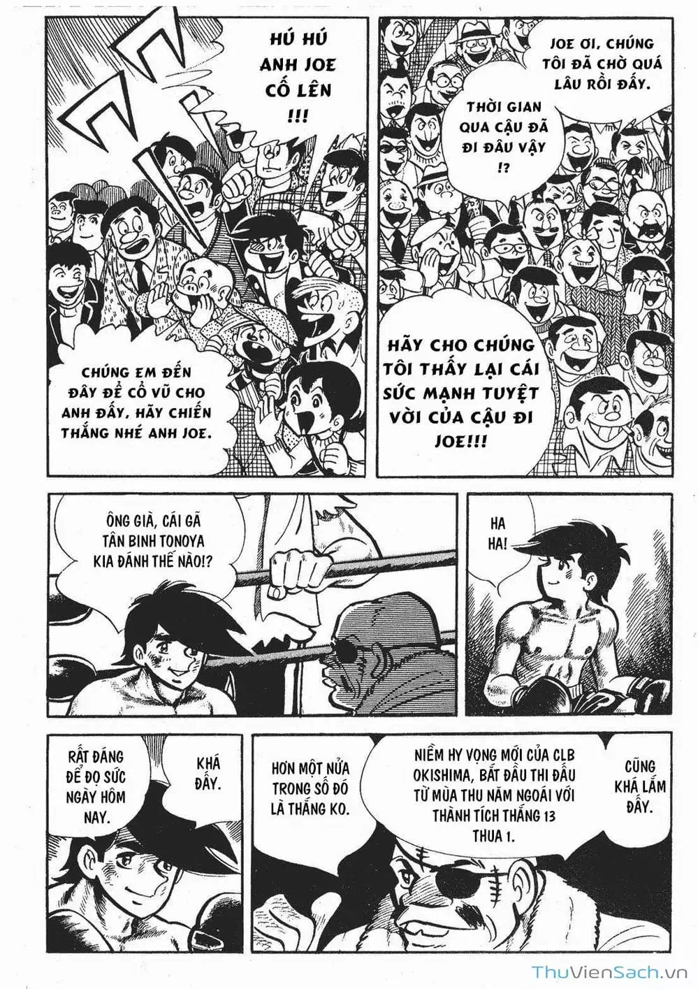 Truyện Tranh Thiết Quyền Lãng Tử - Ashita No Joe trang 5