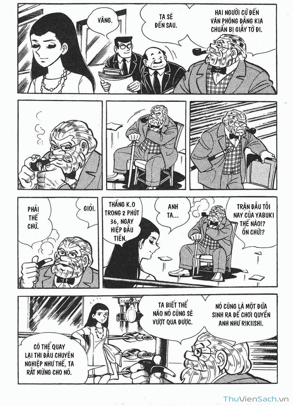 Truyện Tranh Thiết Quyền Lãng Tử - Ashita No Joe trang 5