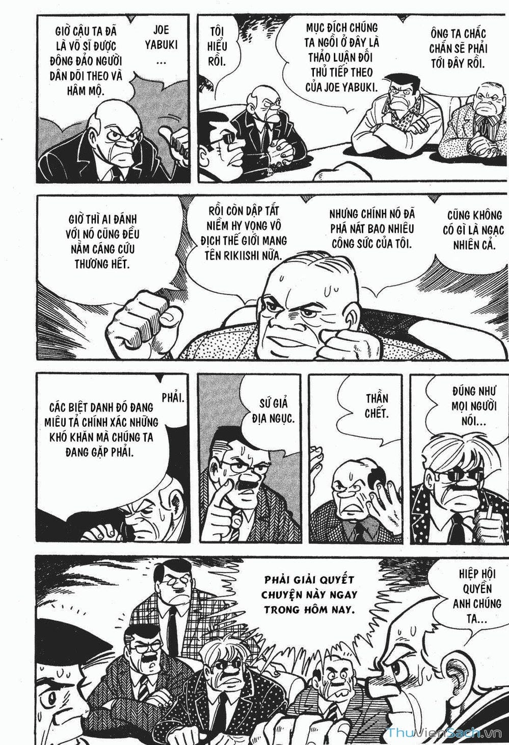 Truyện Tranh Thiết Quyền Lãng Tử - Ashita No Joe trang 5