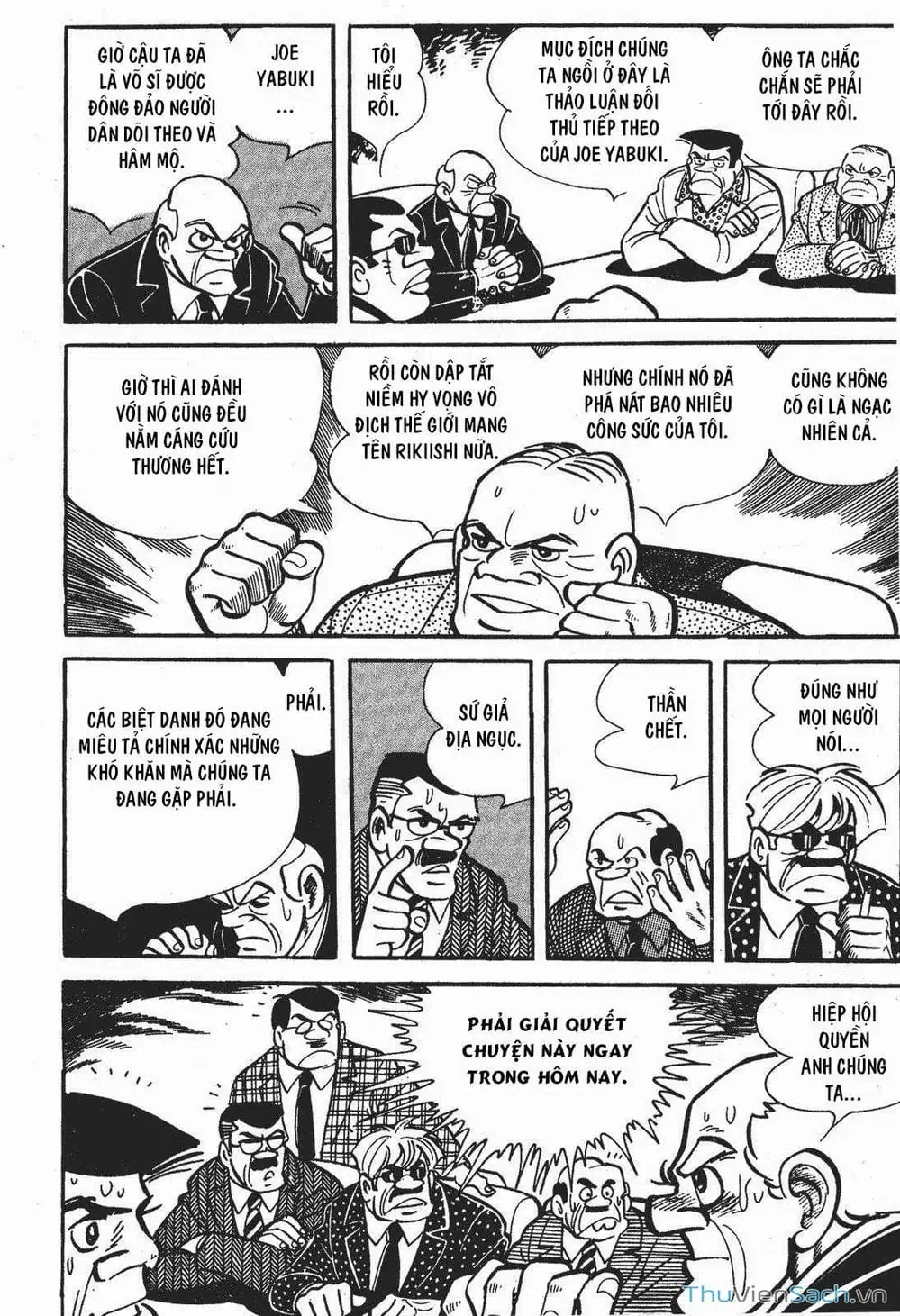 Truyện Tranh Thiết Quyền Lãng Tử - Ashita No Joe trang 5