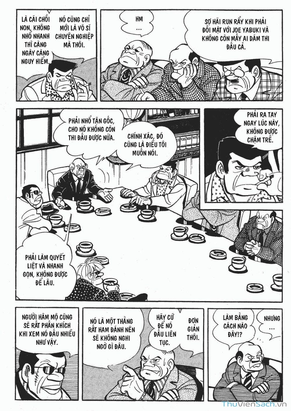 Truyện Tranh Thiết Quyền Lãng Tử - Ashita No Joe trang 5