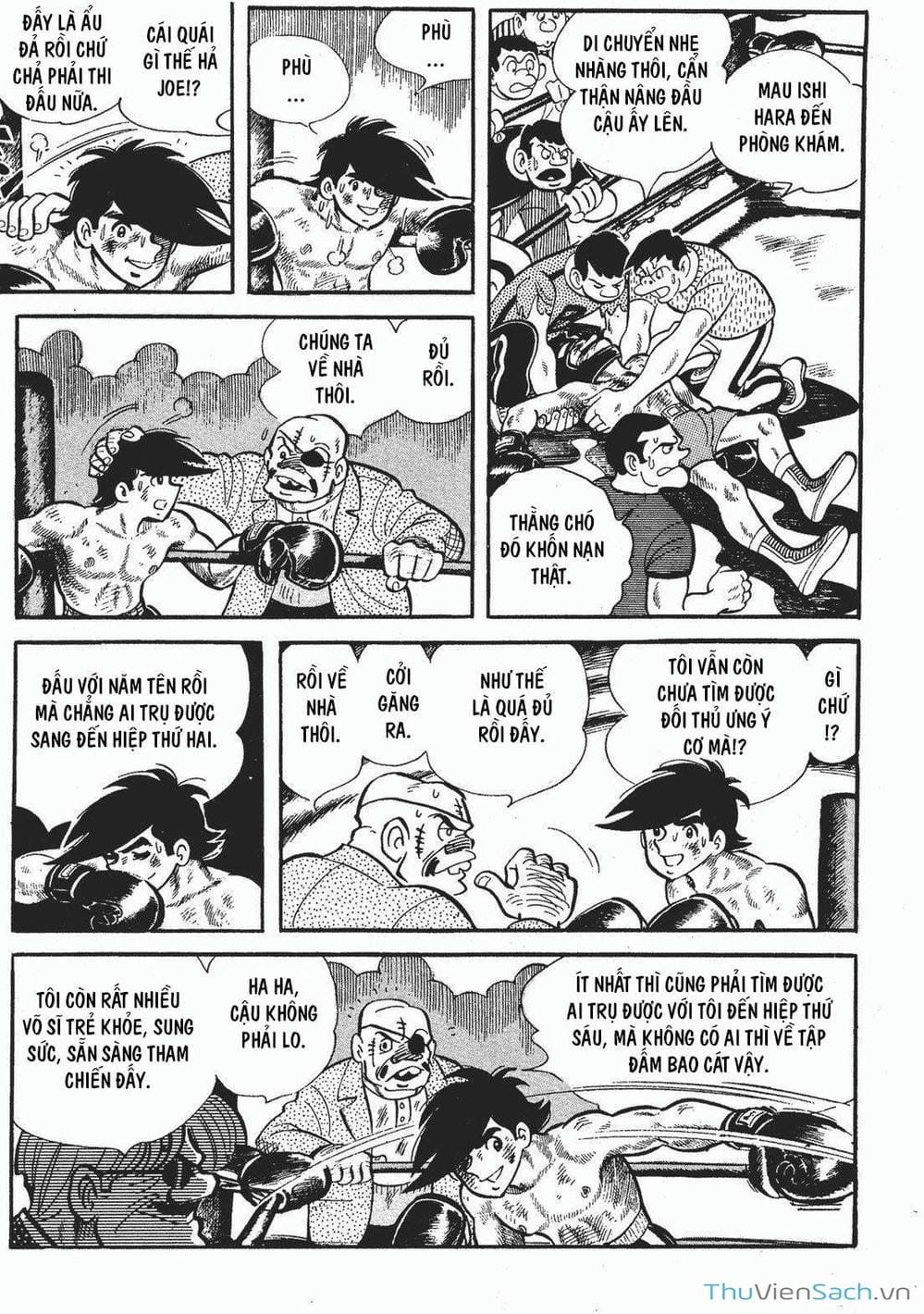 Truyện Tranh Thiết Quyền Lãng Tử - Ashita No Joe trang 5