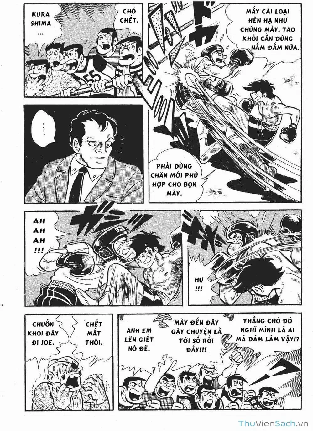 Truyện Tranh Thiết Quyền Lãng Tử - Ashita No Joe trang 5