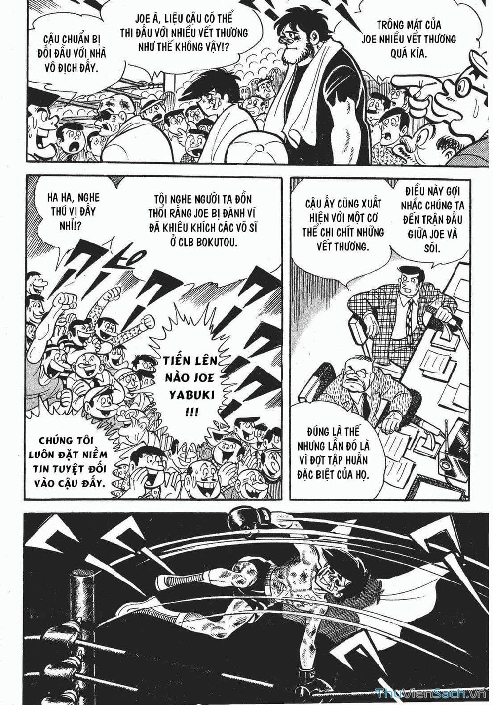 Truyện Tranh Thiết Quyền Lãng Tử - Ashita No Joe trang 2121