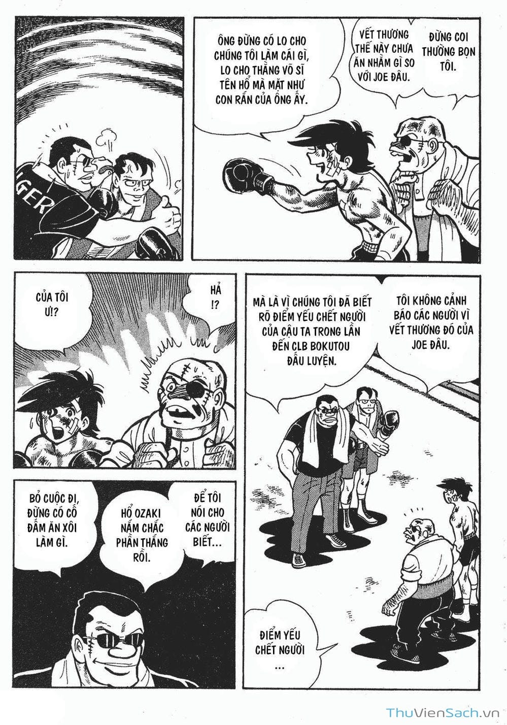 Truyện Tranh Thiết Quyền Lãng Tử - Ashita No Joe trang 2124