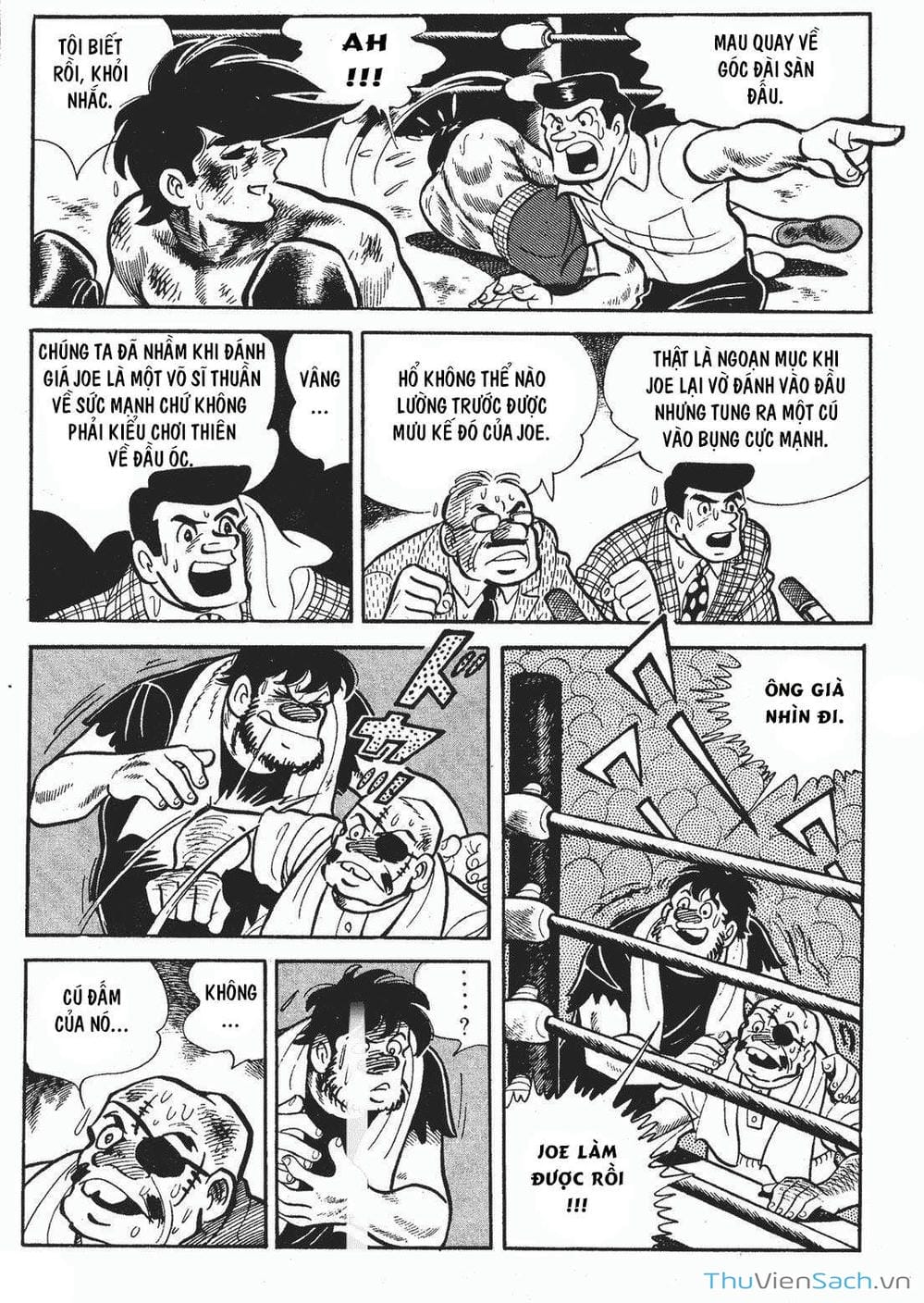 Truyện Tranh Thiết Quyền Lãng Tử - Ashita No Joe trang 2138