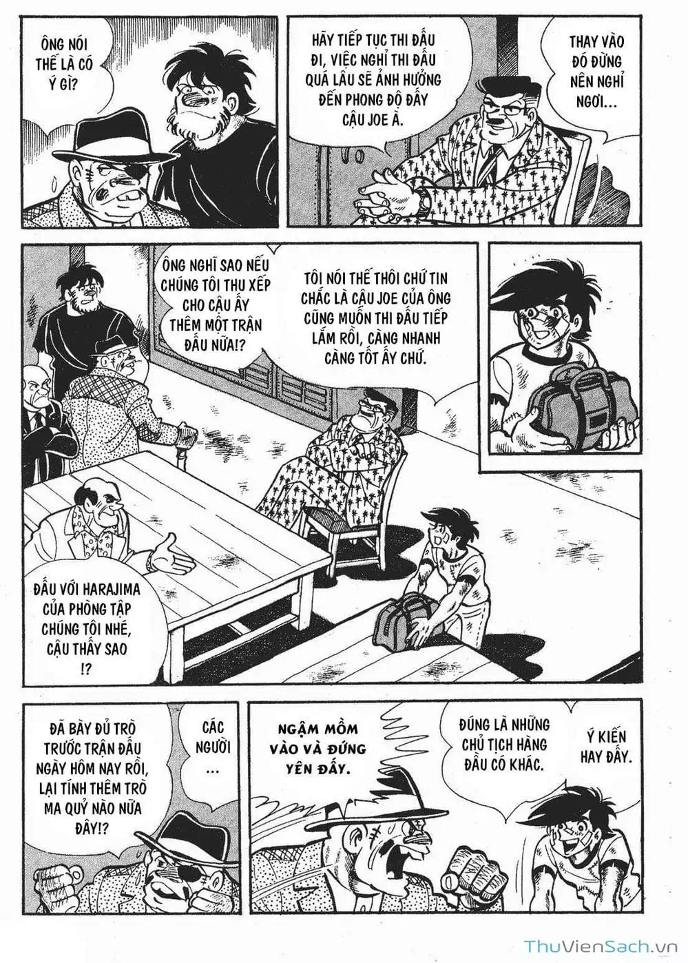 Truyện Tranh Thiết Quyền Lãng Tử - Ashita No Joe trang 5