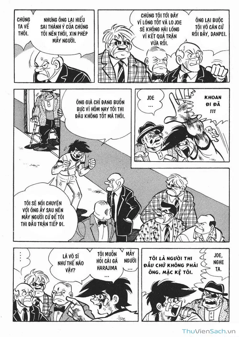 Truyện Tranh Thiết Quyền Lãng Tử - Ashita No Joe trang 5
