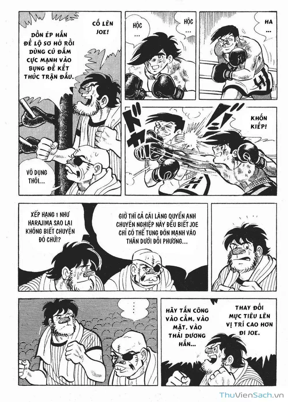 Truyện Tranh Thiết Quyền Lãng Tử - Ashita No Joe trang 5