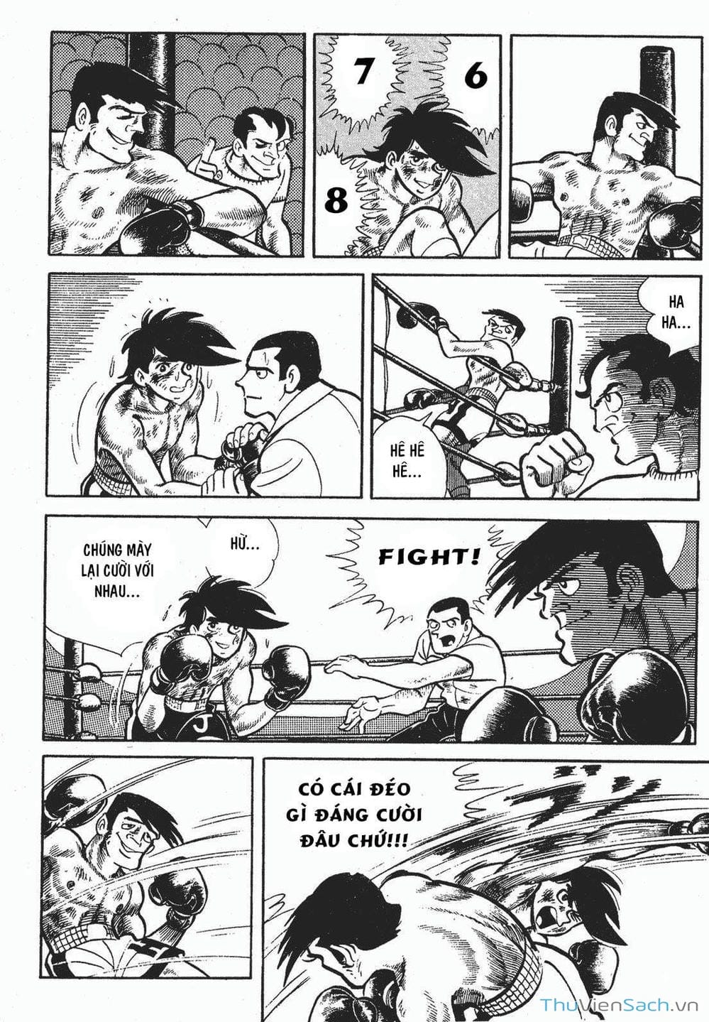 Truyện Tranh Thiết Quyền Lãng Tử - Ashita No Joe trang 5