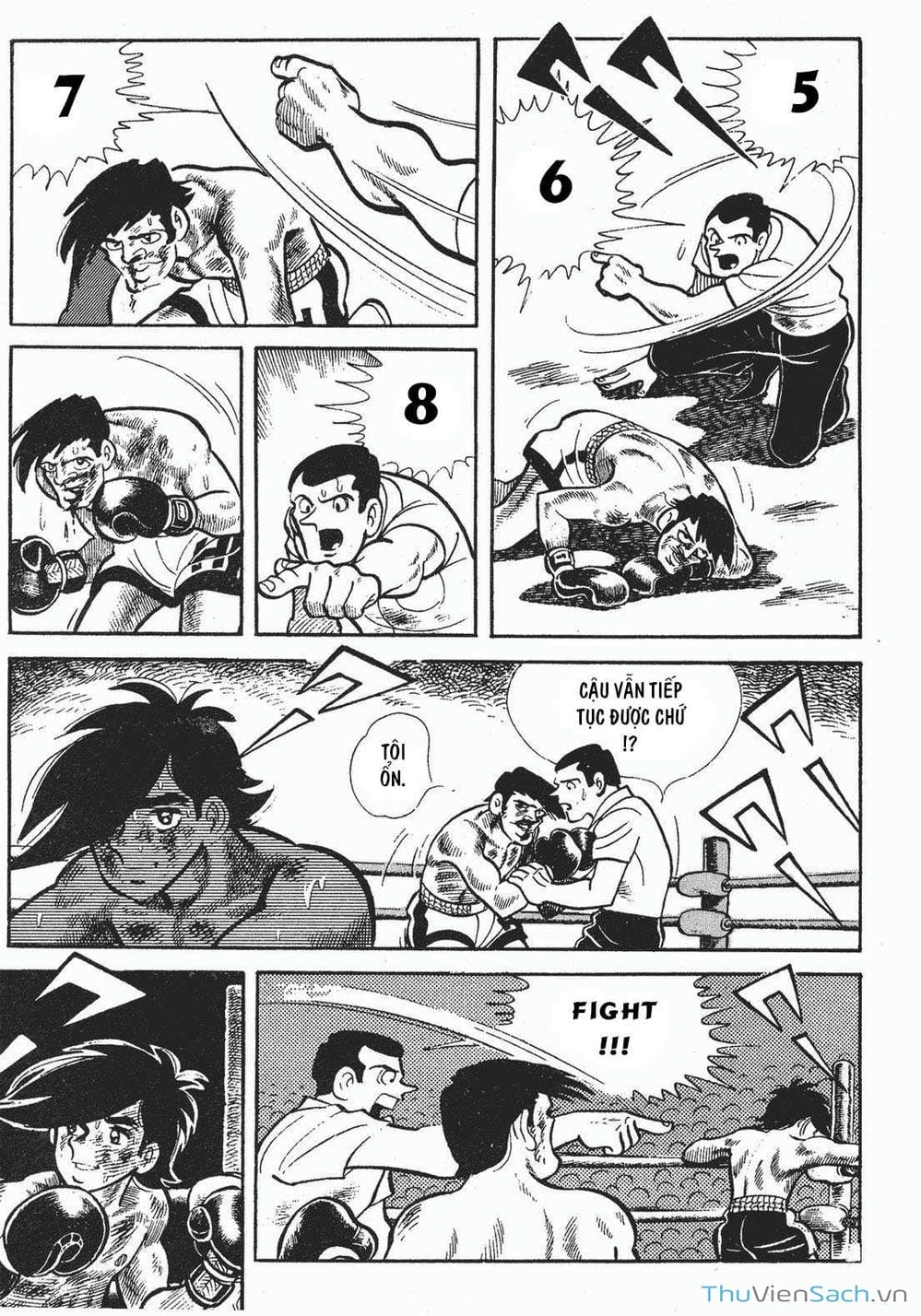 Truyện Tranh Thiết Quyền Lãng Tử - Ashita No Joe trang 5