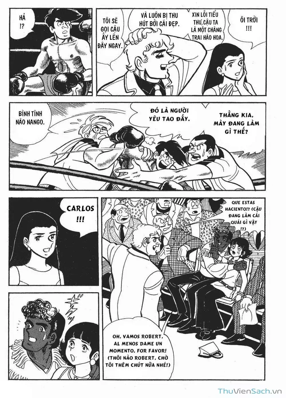 Truyện Tranh Thiết Quyền Lãng Tử - Ashita No Joe trang 5