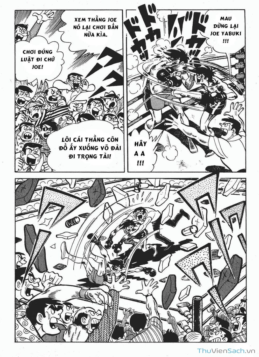 Truyện Tranh Thiết Quyền Lãng Tử - Ashita No Joe trang 5