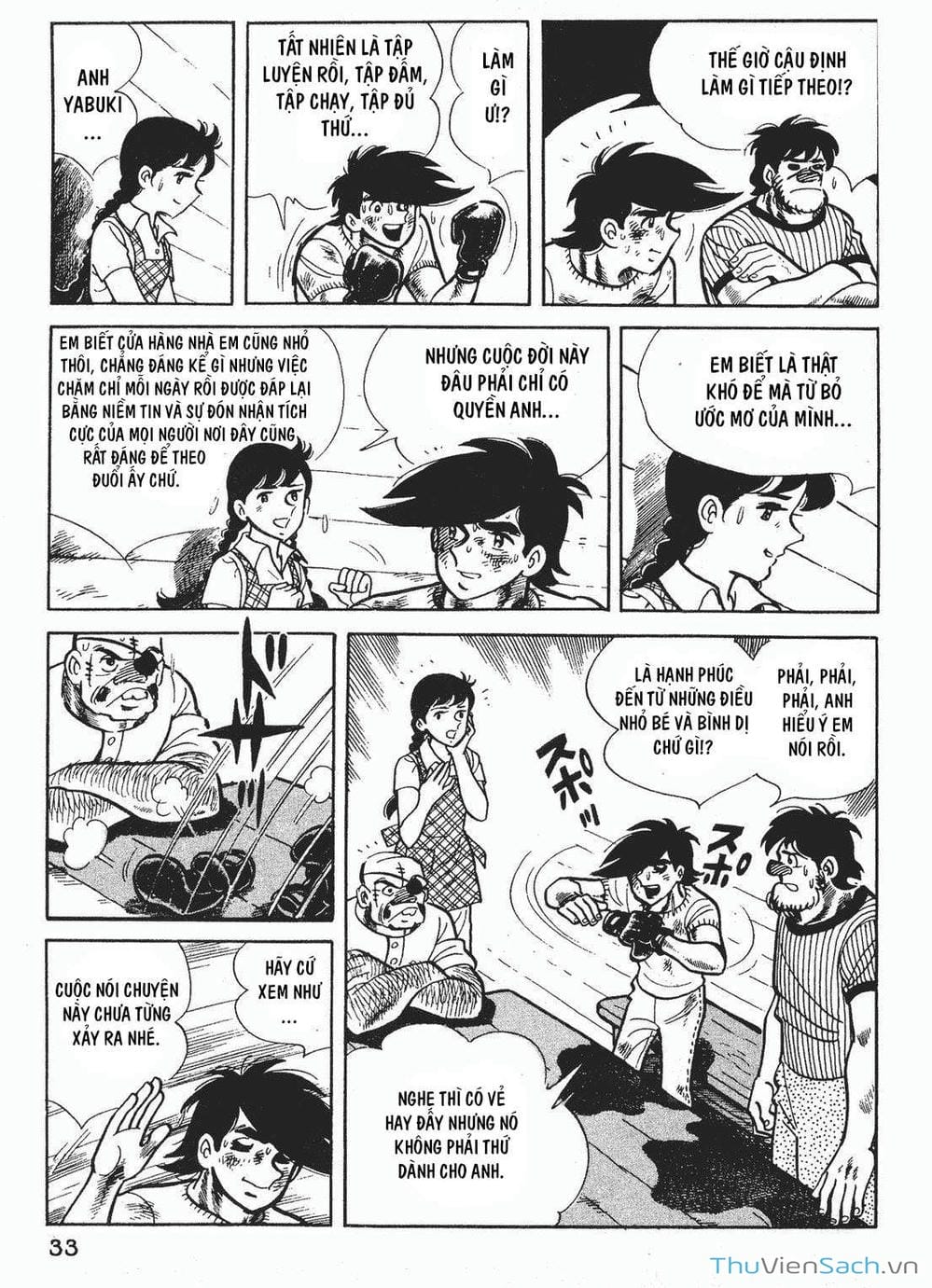 Truyện Tranh Thiết Quyền Lãng Tử - Ashita No Joe trang 5