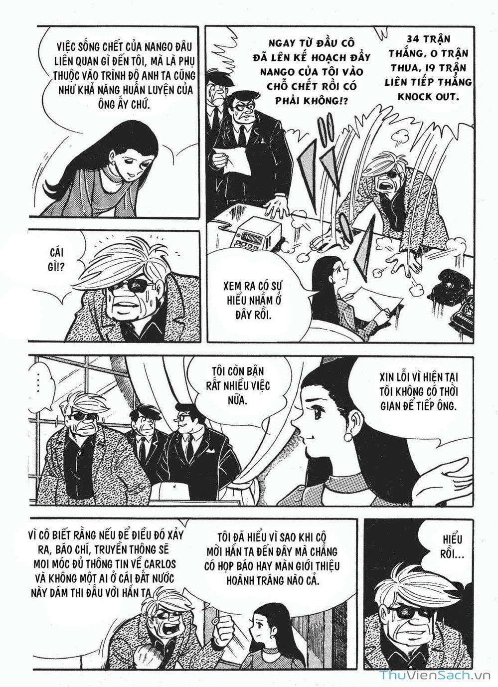 Truyện Tranh Thiết Quyền Lãng Tử - Ashita No Joe trang 5