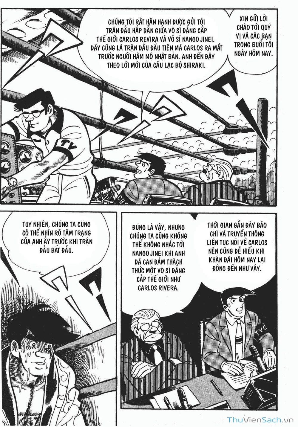 Truyện Tranh Thiết Quyền Lãng Tử - Ashita No Joe trang 5