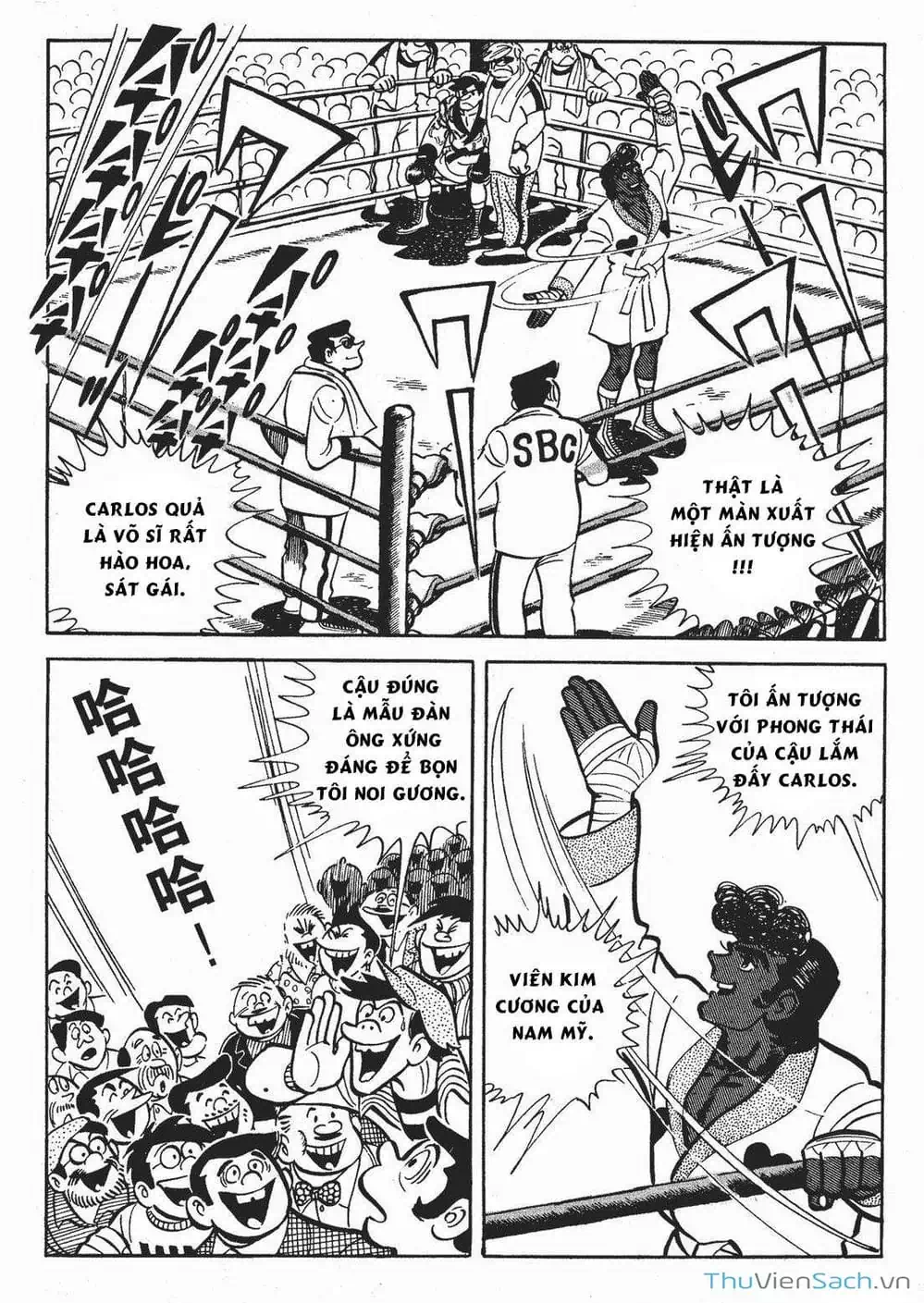 Truyện Tranh Thiết Quyền Lãng Tử - Ashita No Joe trang 5