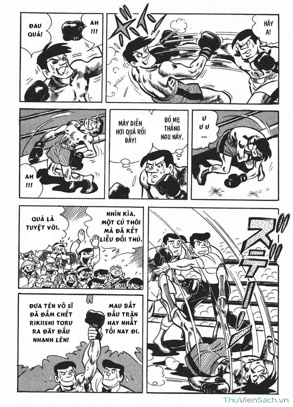 Truyện Tranh Thiết Quyền Lãng Tử - Ashita No Joe trang 5