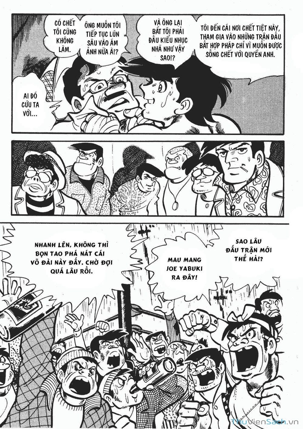 Truyện Tranh Thiết Quyền Lãng Tử - Ashita No Joe trang 2365