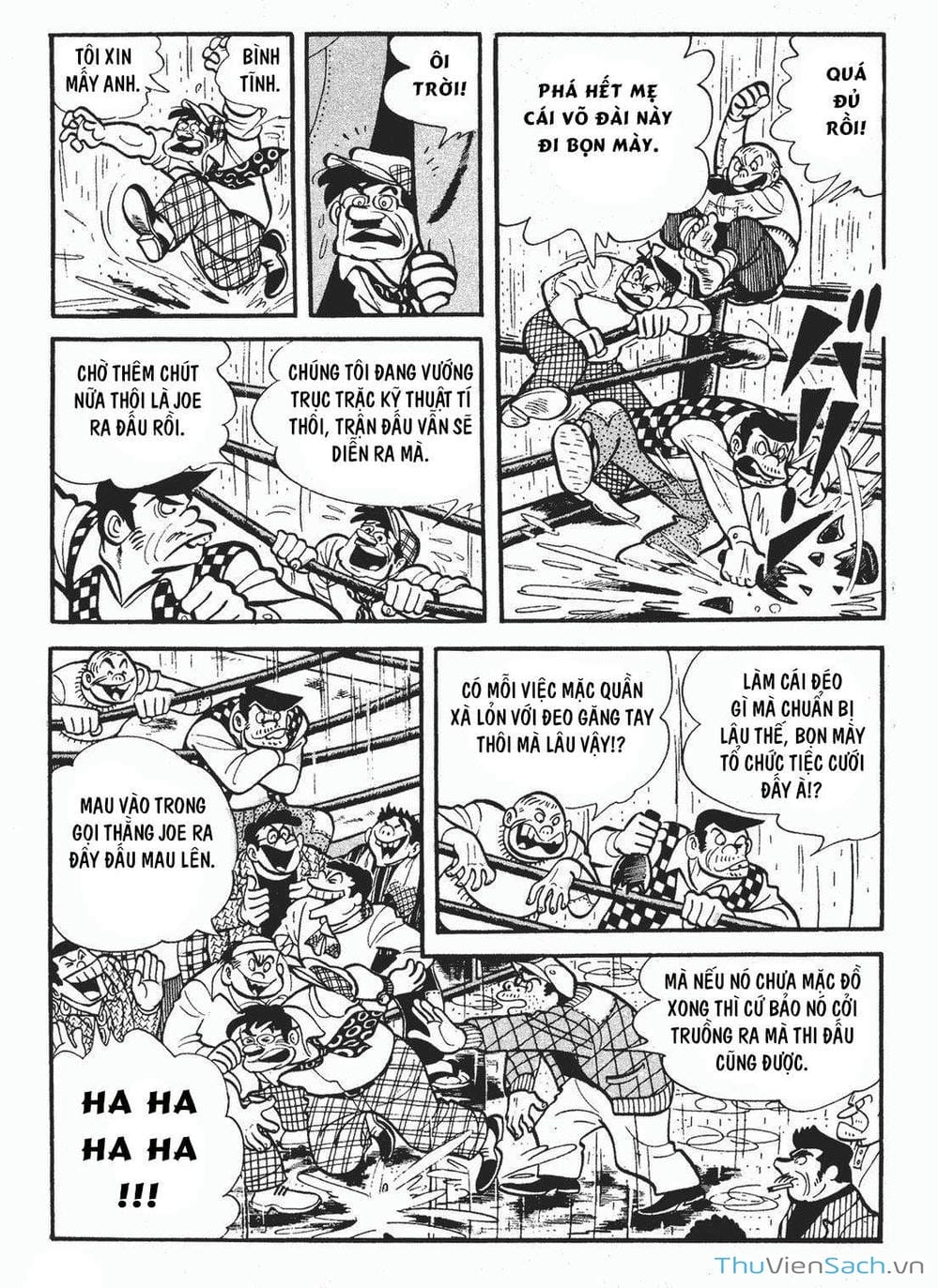 Truyện Tranh Thiết Quyền Lãng Tử - Ashita No Joe trang 5