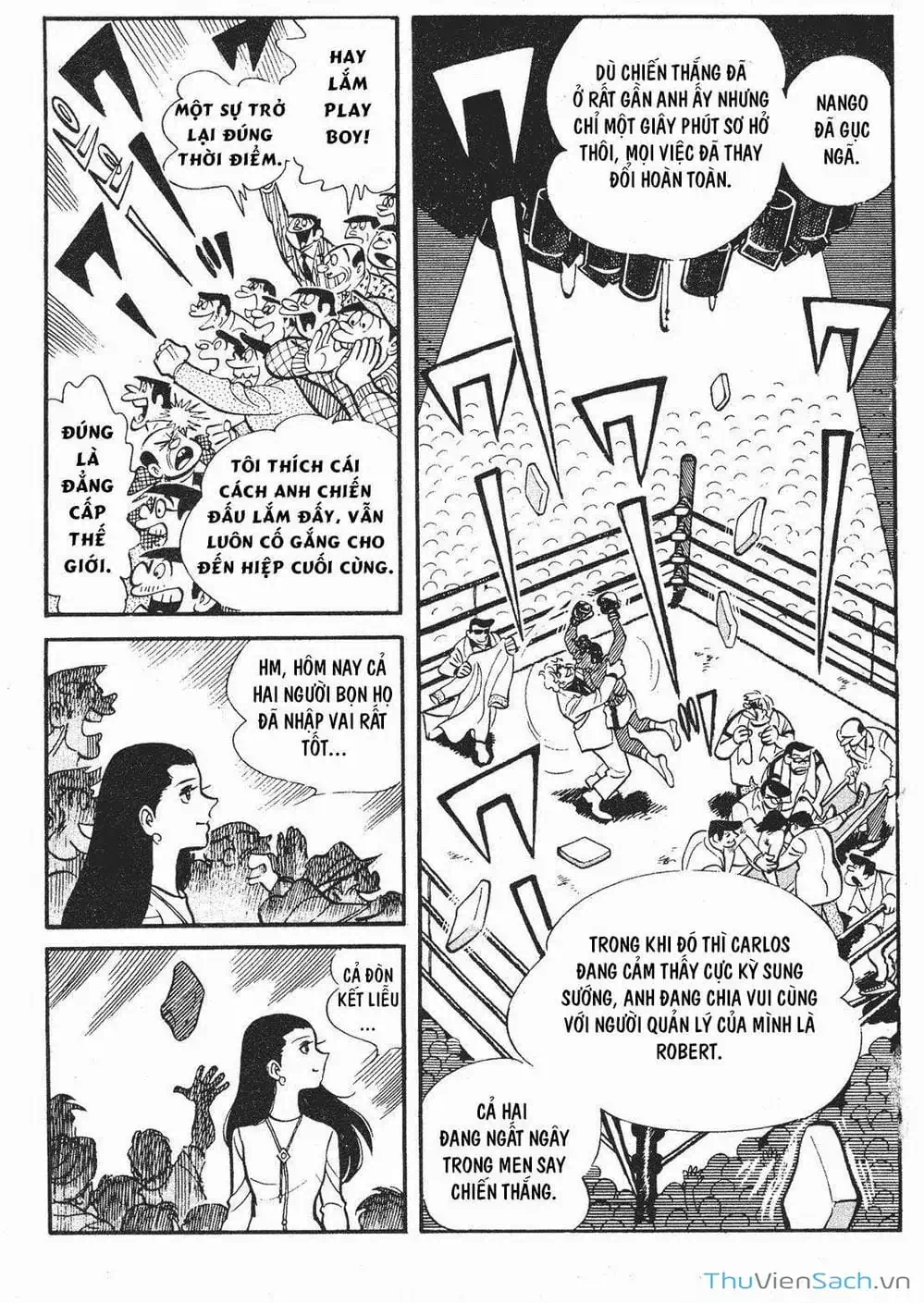 Truyện Tranh Thiết Quyền Lãng Tử - Ashita No Joe trang 5