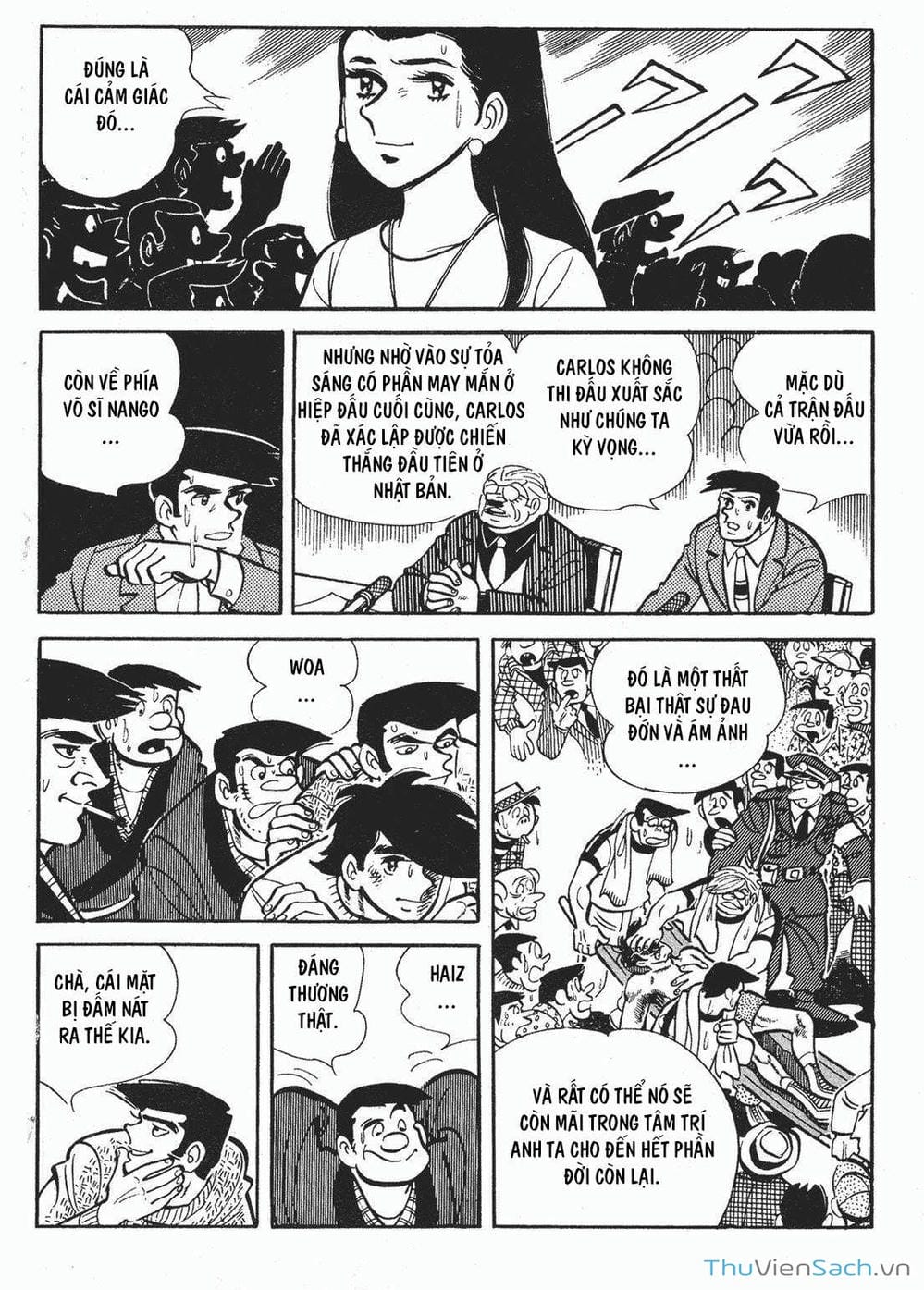 Truyện Tranh Thiết Quyền Lãng Tử - Ashita No Joe trang 5