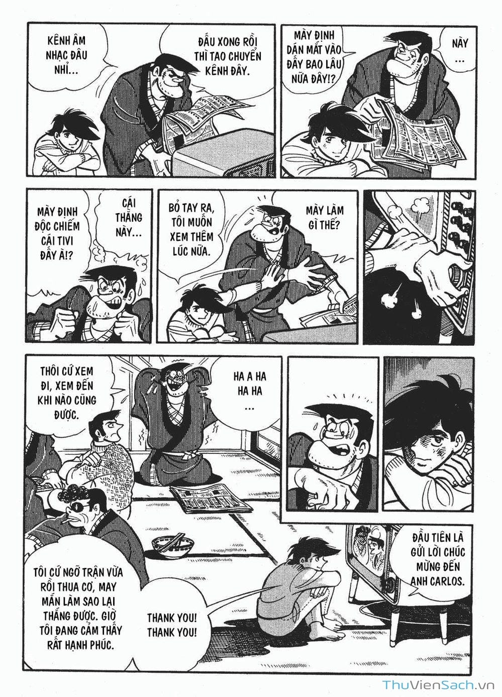 Truyện Tranh Thiết Quyền Lãng Tử - Ashita No Joe trang 5