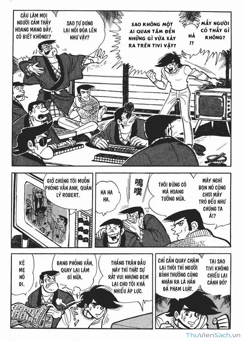 Truyện Tranh Thiết Quyền Lãng Tử - Ashita No Joe trang 5