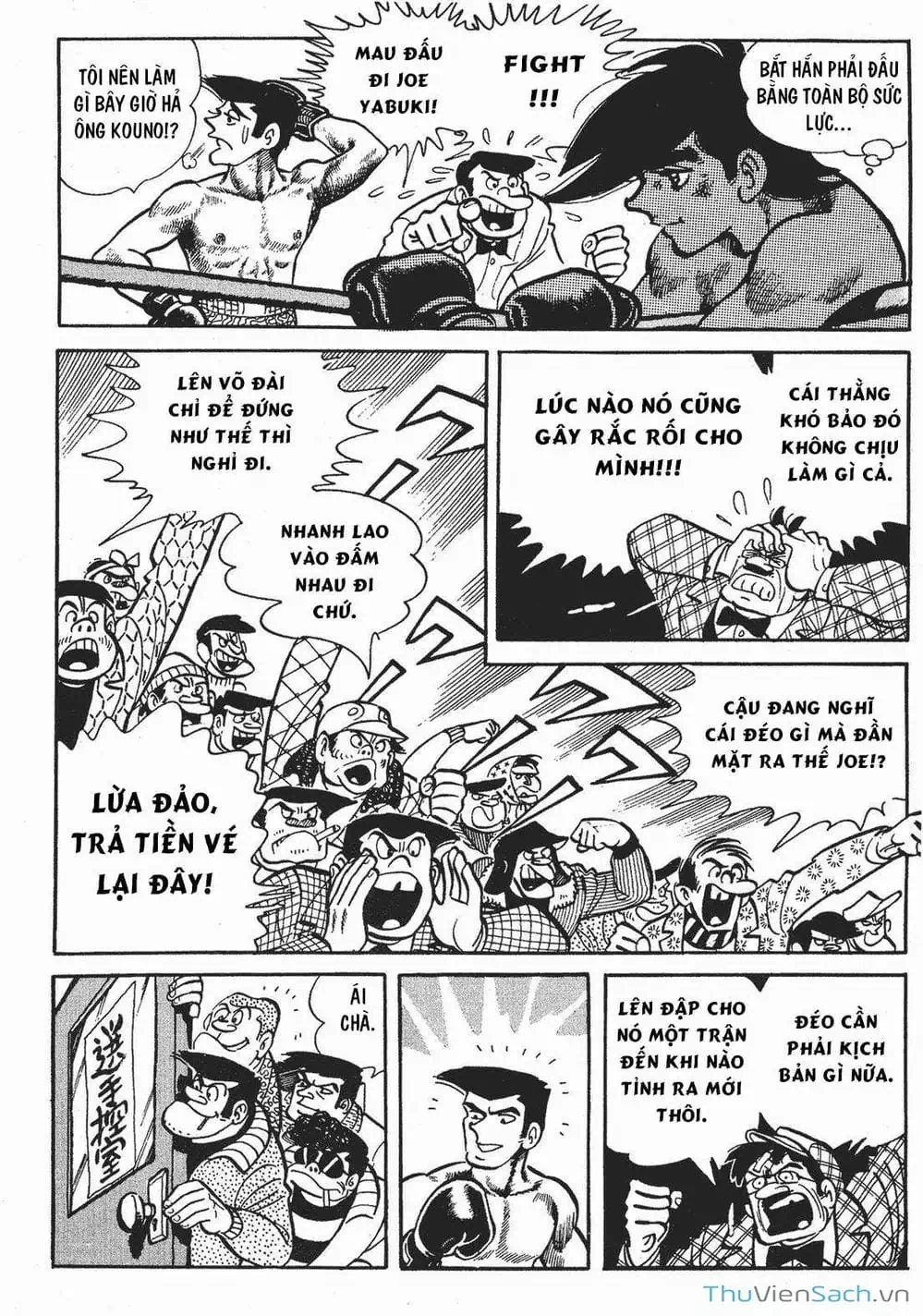 Truyện Tranh Thiết Quyền Lãng Tử - Ashita No Joe trang 5