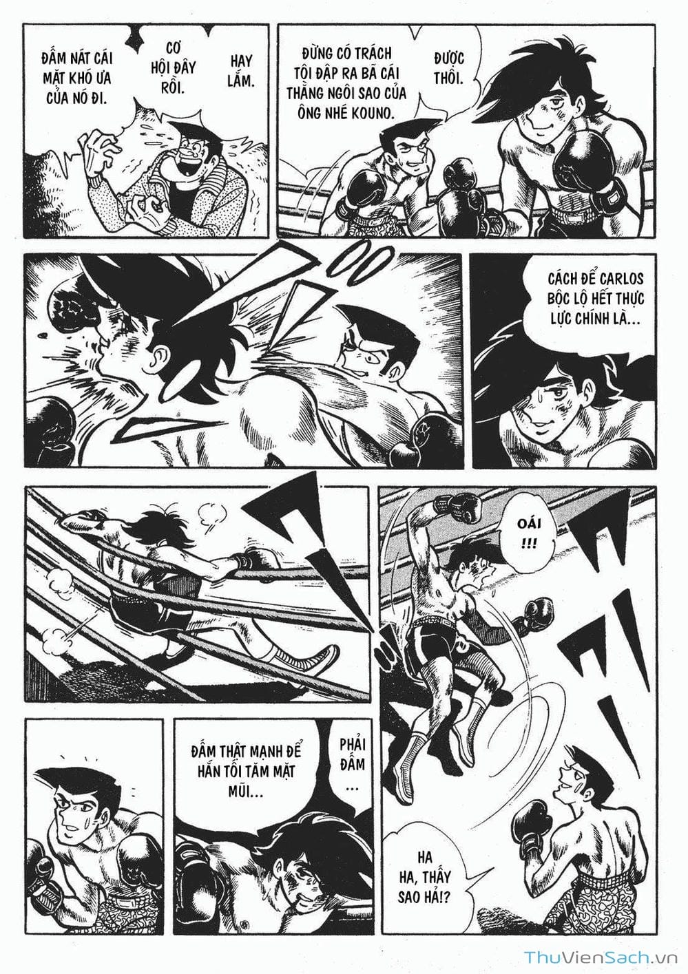 Truyện Tranh Thiết Quyền Lãng Tử - Ashita No Joe trang 2424