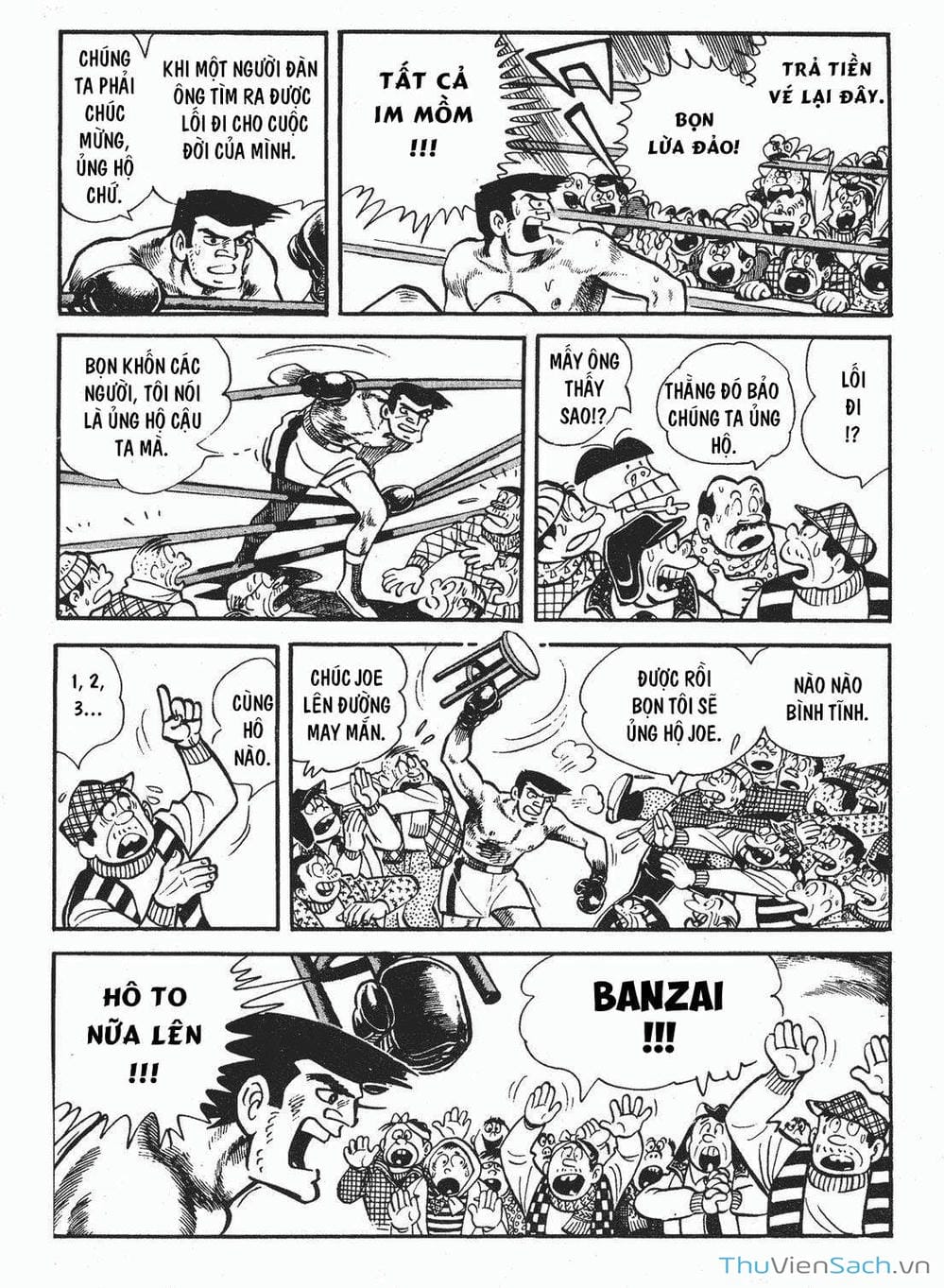 Truyện Tranh Thiết Quyền Lãng Tử - Ashita No Joe trang 2463