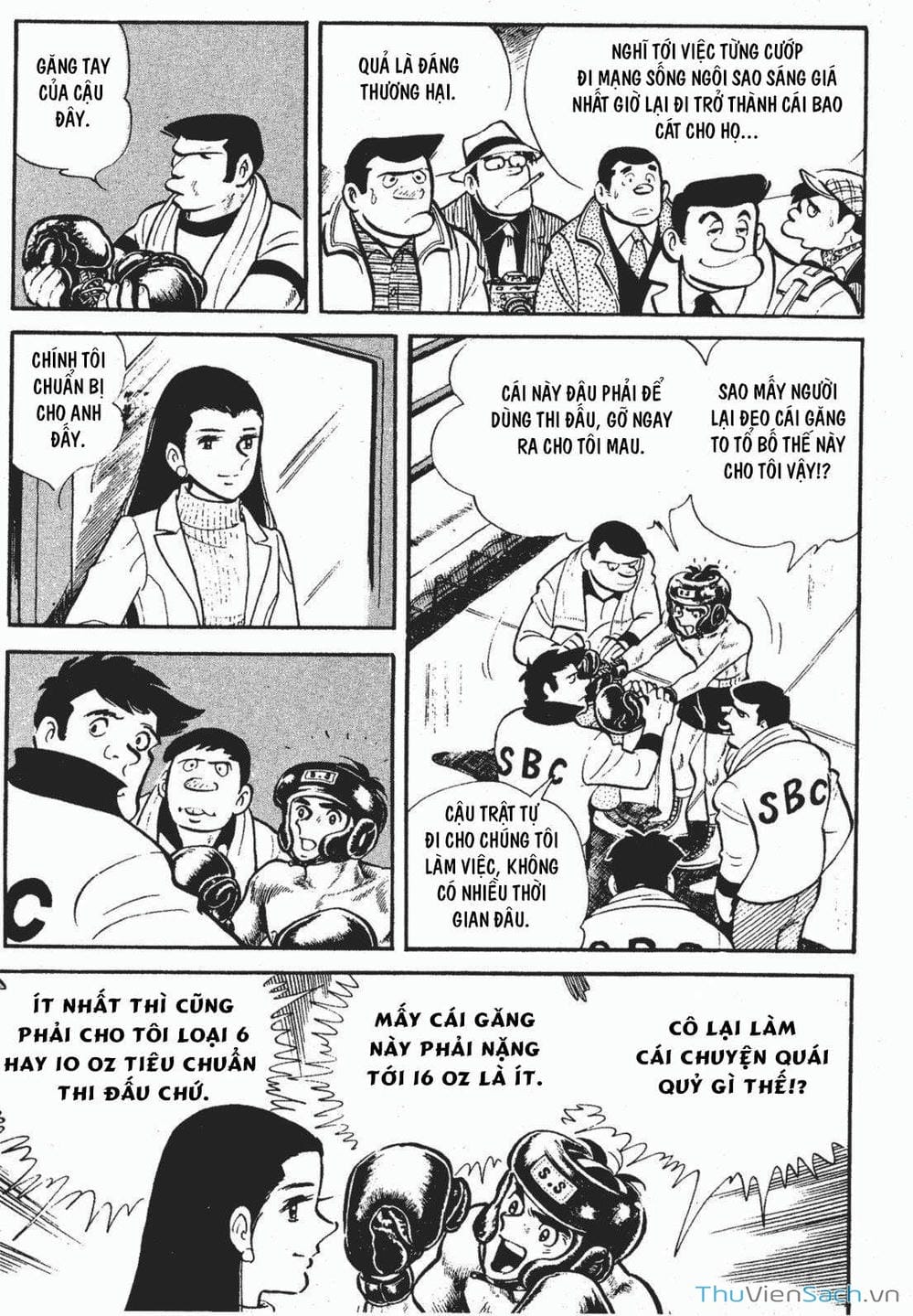 Truyện Tranh Thiết Quyền Lãng Tử - Ashita No Joe trang 5