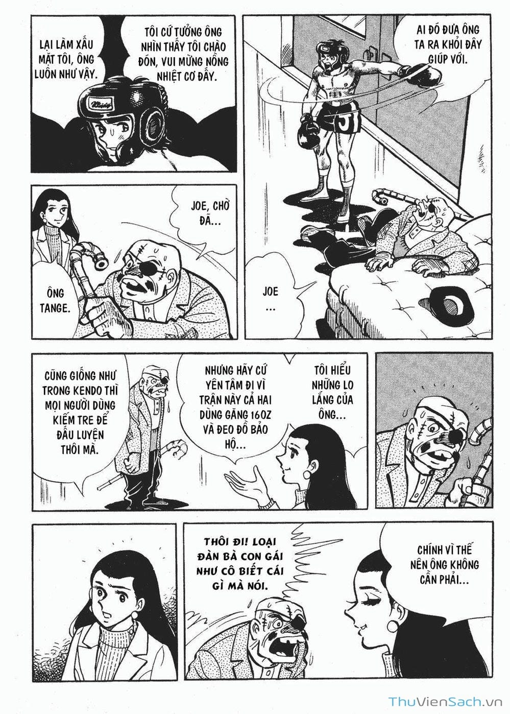 Truyện Tranh Thiết Quyền Lãng Tử - Ashita No Joe trang 5