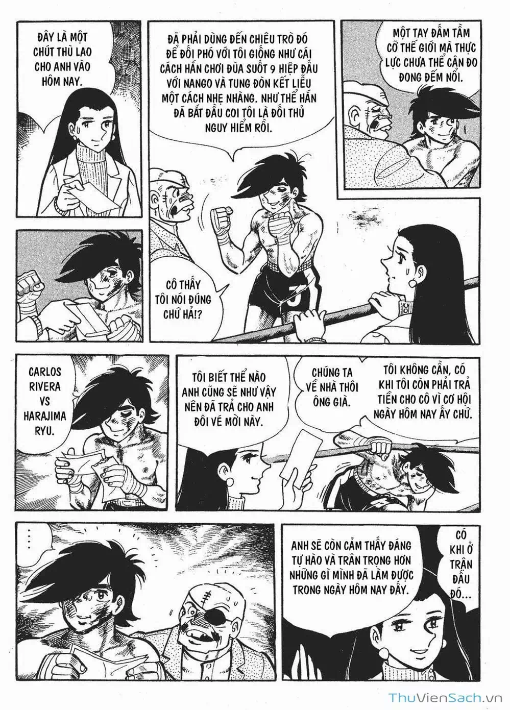 Truyện Tranh Thiết Quyền Lãng Tử - Ashita No Joe trang 5