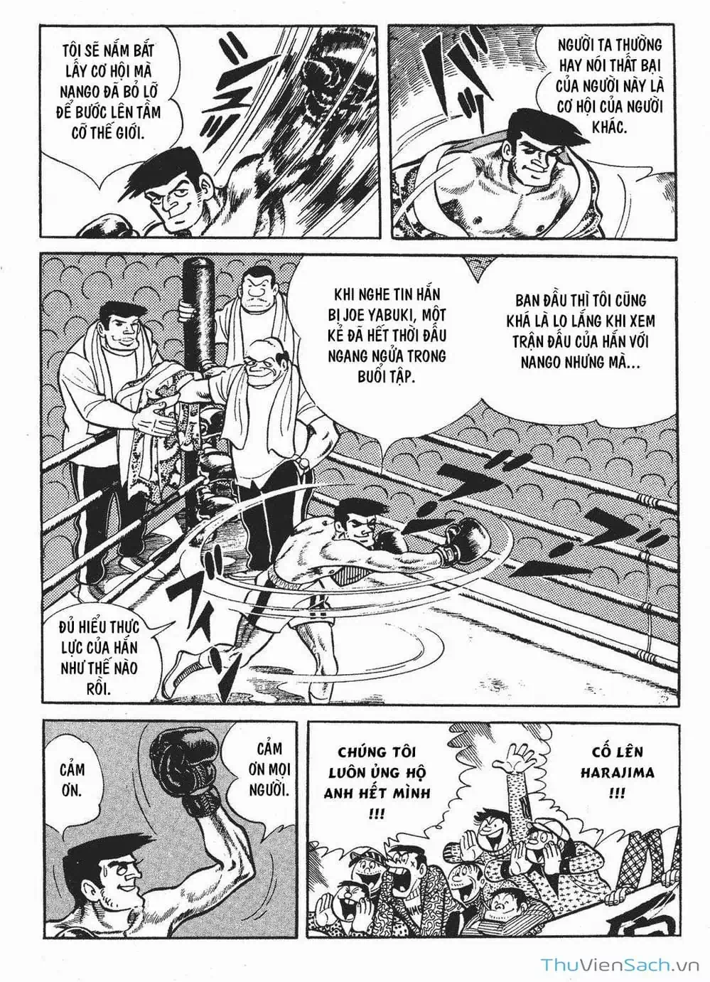 Truyện Tranh Thiết Quyền Lãng Tử - Ashita No Joe trang 5