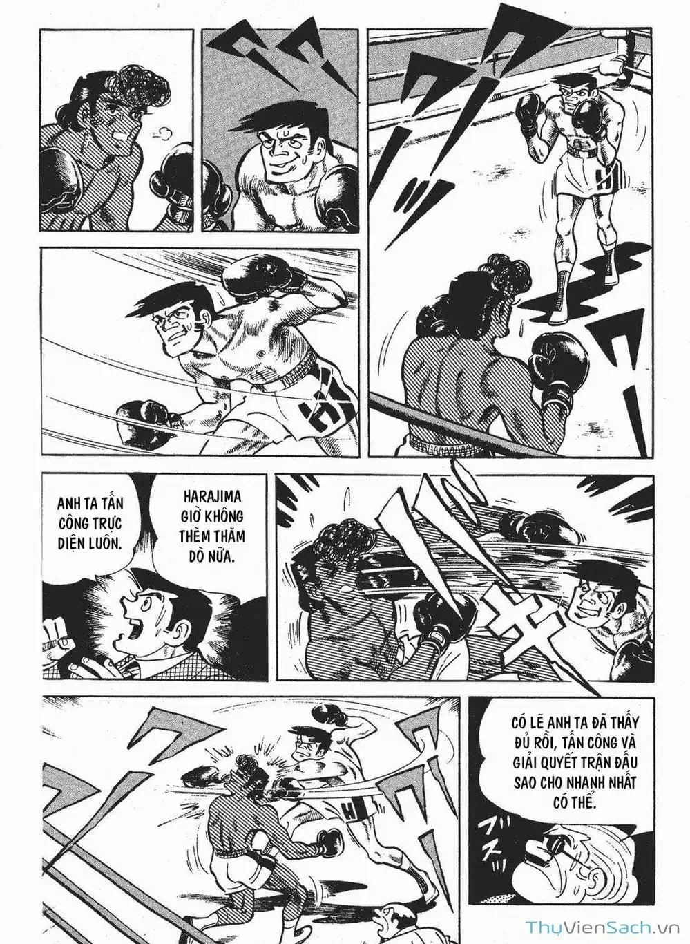 Truyện Tranh Thiết Quyền Lãng Tử - Ashita No Joe trang 5