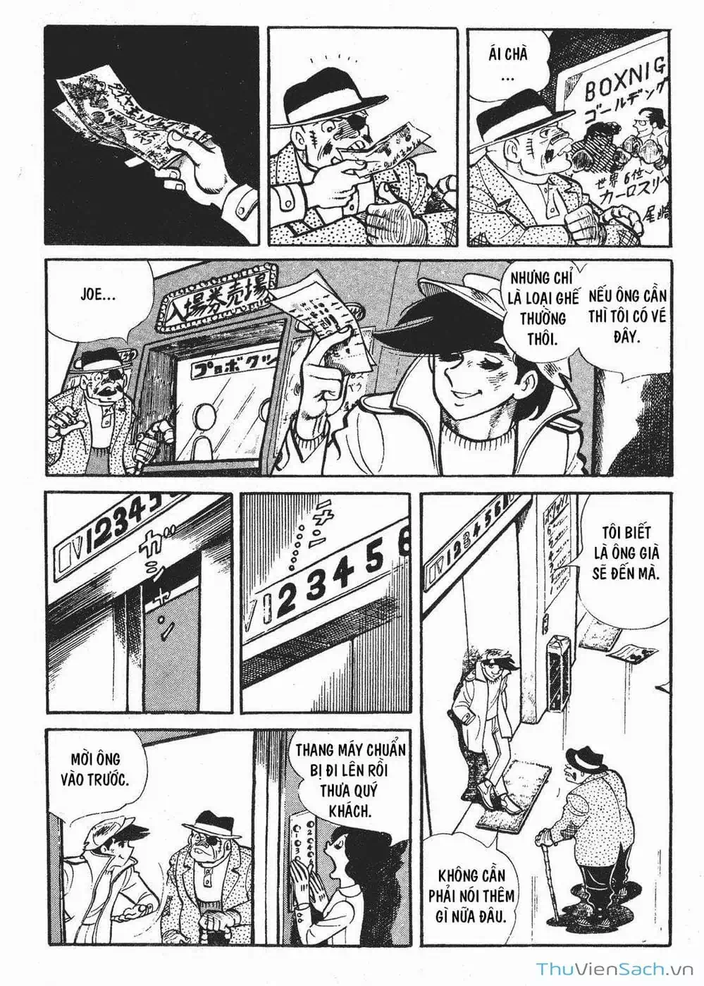 Truyện Tranh Thiết Quyền Lãng Tử - Ashita No Joe trang 5