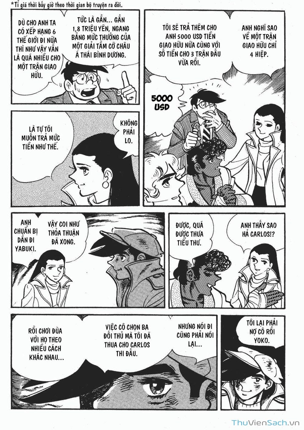 Truyện Tranh Thiết Quyền Lãng Tử - Ashita No Joe trang 5