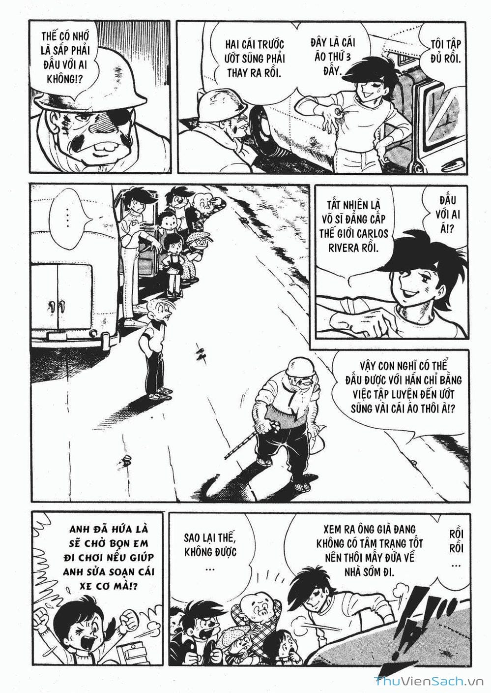 Truyện Tranh Thiết Quyền Lãng Tử - Ashita No Joe trang 5