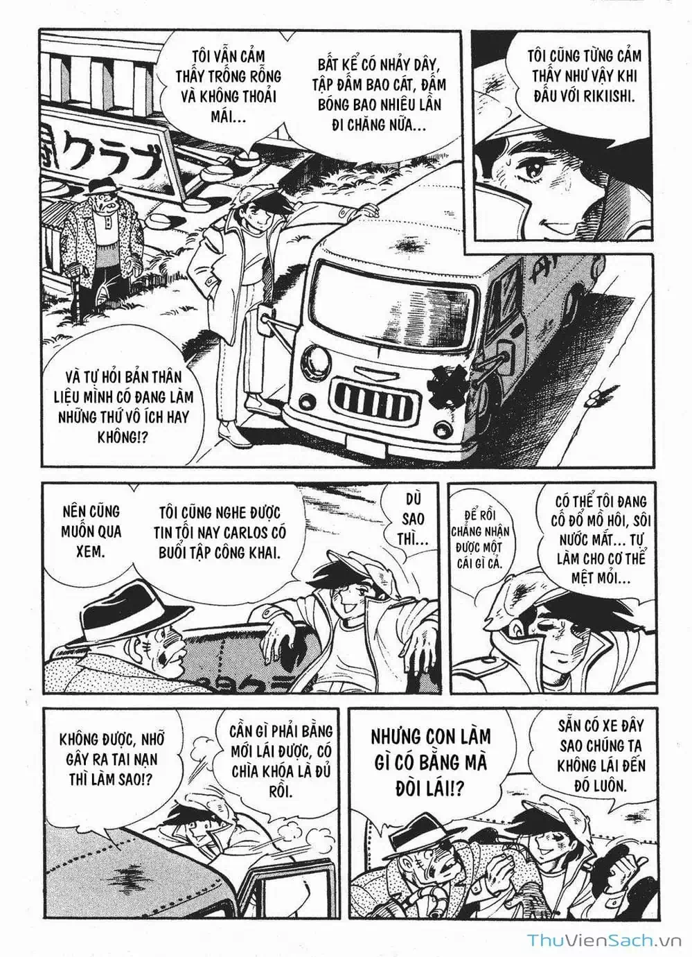 Truyện Tranh Thiết Quyền Lãng Tử - Ashita No Joe trang 5