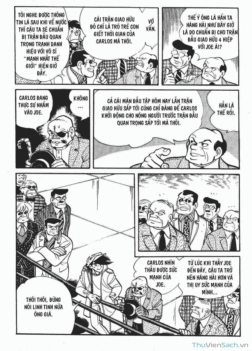 Truyện Tranh Thiết Quyền Lãng Tử - Ashita No Joe trang 5