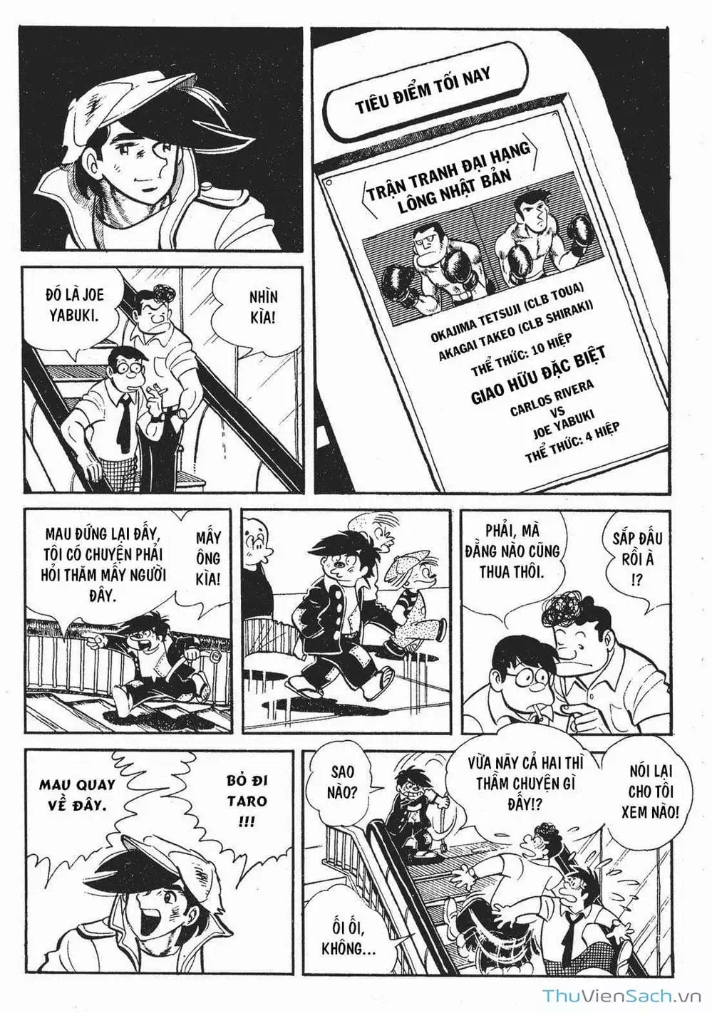 Truyện Tranh Thiết Quyền Lãng Tử - Ashita No Joe trang 5