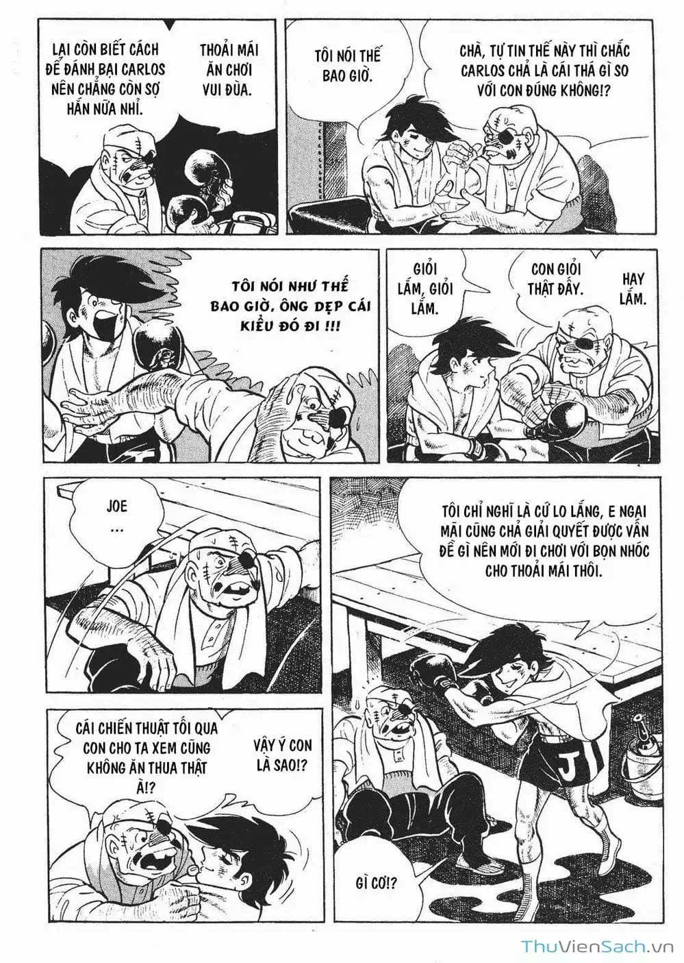 Truyện Tranh Thiết Quyền Lãng Tử - Ashita No Joe trang 5