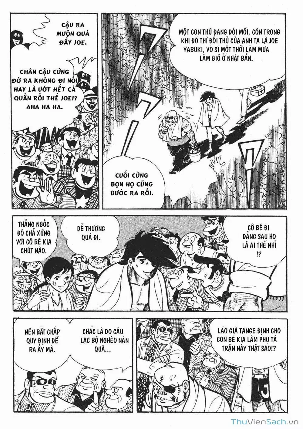 Truyện Tranh Thiết Quyền Lãng Tử - Ashita No Joe trang 5