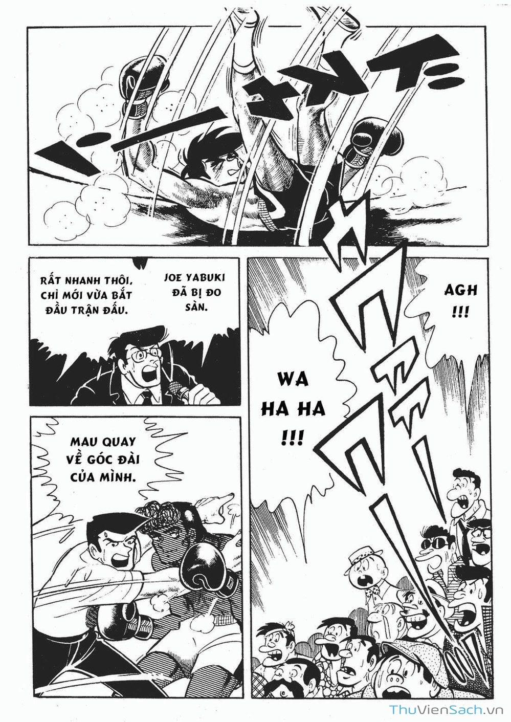 Truyện Tranh Thiết Quyền Lãng Tử - Ashita No Joe trang 5