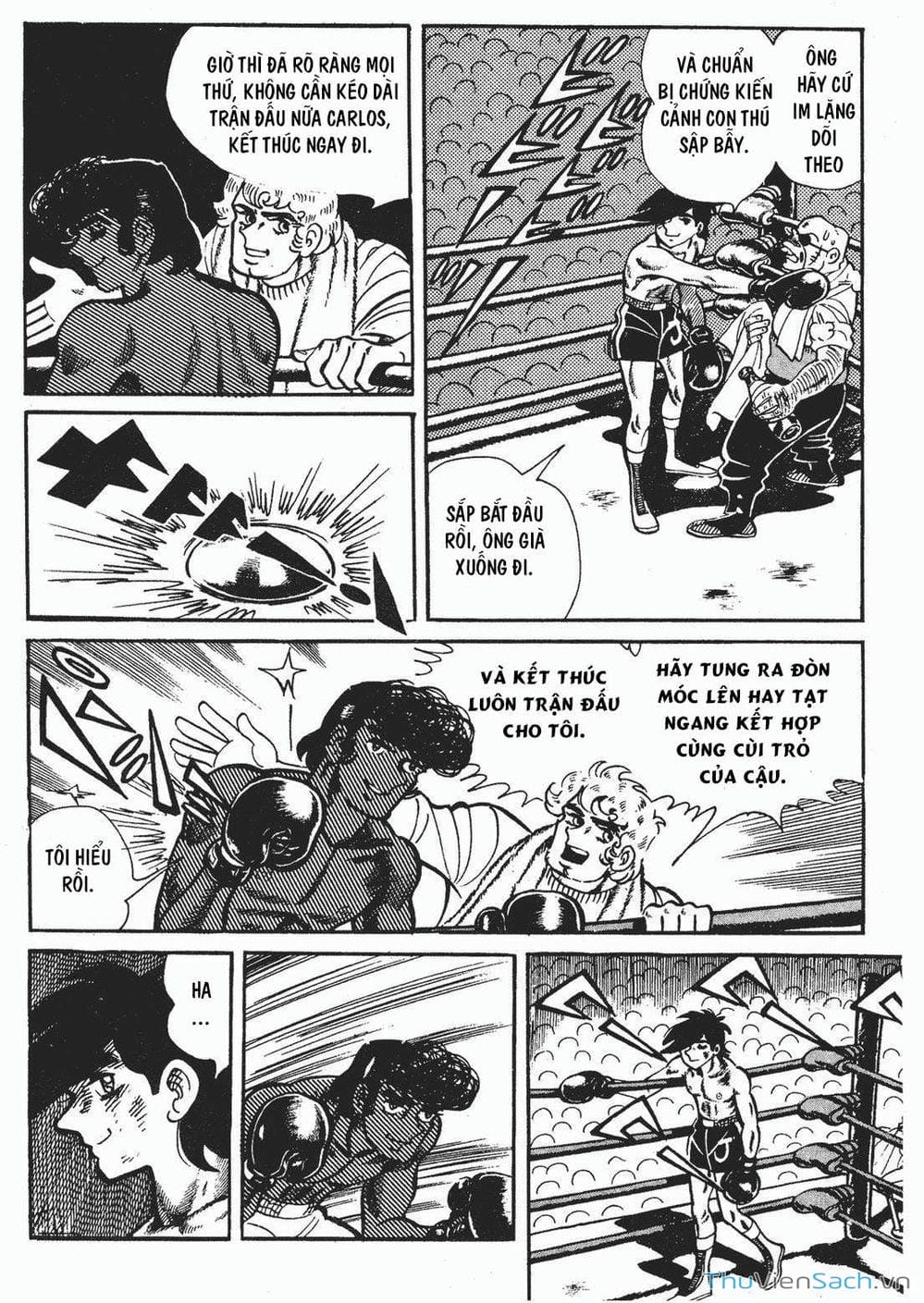 Truyện Tranh Thiết Quyền Lãng Tử - Ashita No Joe trang 5