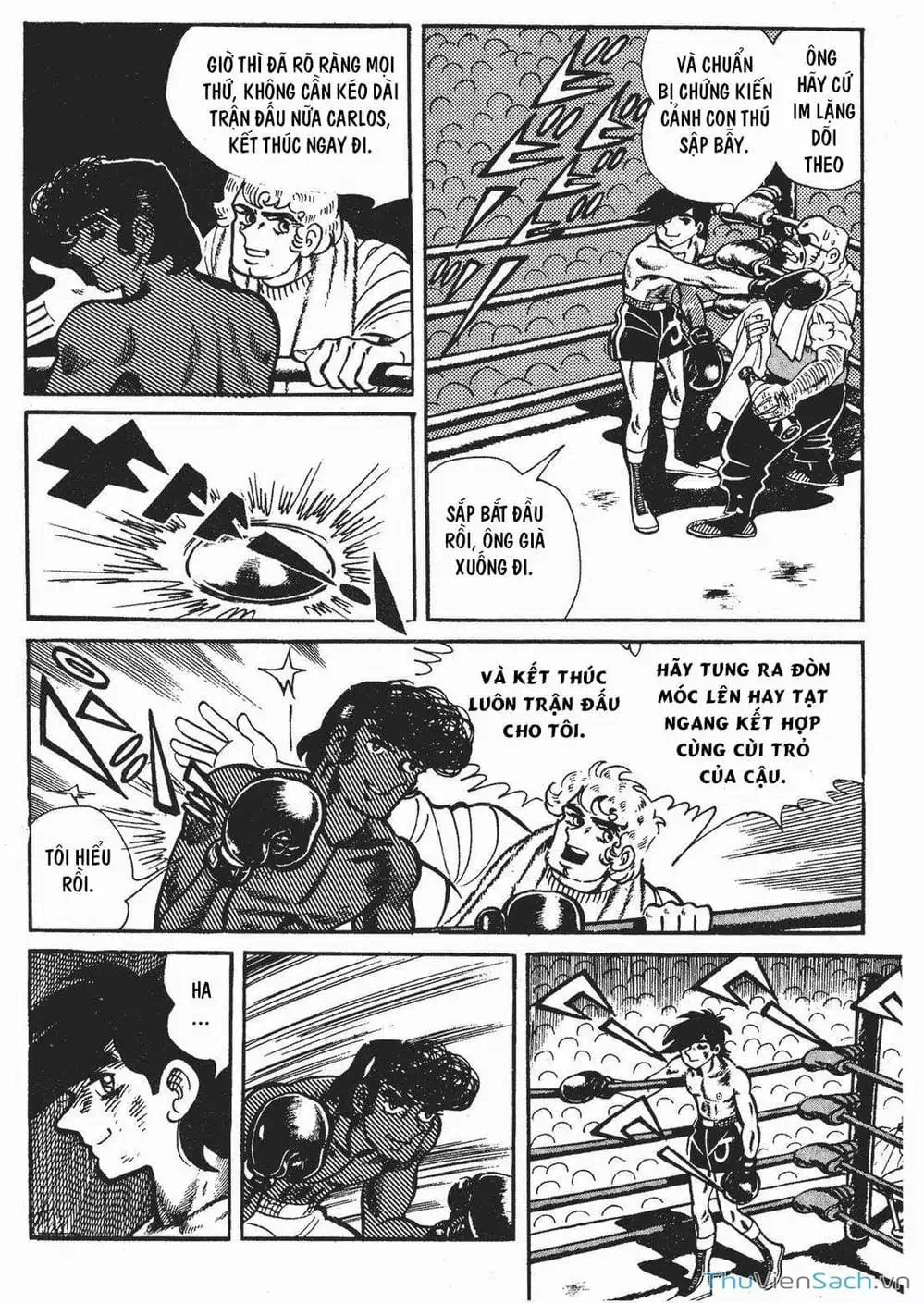 Truyện Tranh Thiết Quyền Lãng Tử - Ashita No Joe trang 5