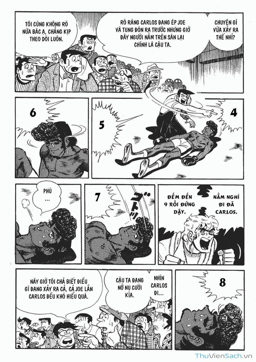 Truyện Tranh Thiết Quyền Lãng Tử - Ashita No Joe trang 5