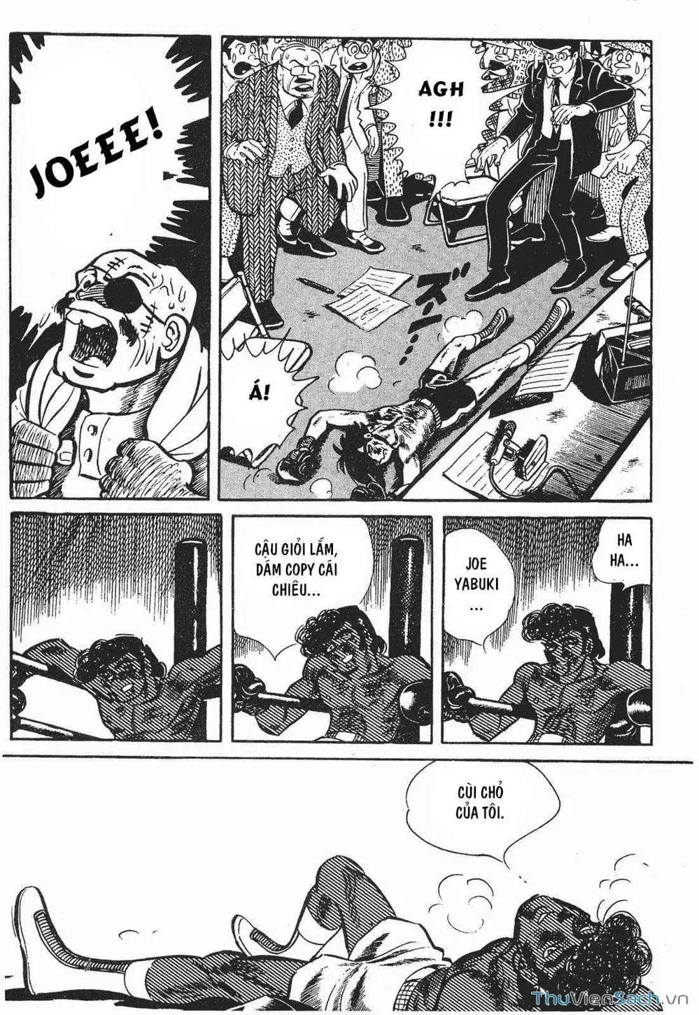 Truyện Tranh Thiết Quyền Lãng Tử - Ashita No Joe trang 5