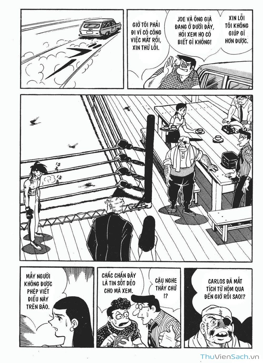 Truyện Tranh Thiết Quyền Lãng Tử - Ashita No Joe trang 5